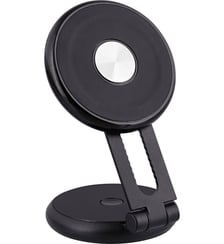 Support smartphone Voiture tableau de bord aimanté noir TNB