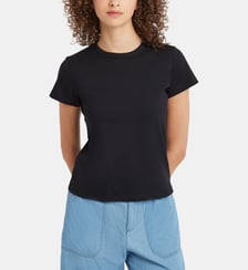 t-shirt Brando en coton noir Agnès b.