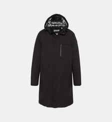 Blouson long outdoor à capuche Schott