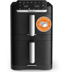 Friteuse sans huile Easy fry Crispy Stack Dual EZ7568F0 Moulinex