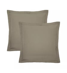 Lot de 2 taies percale de coton Garnier Thiebaut