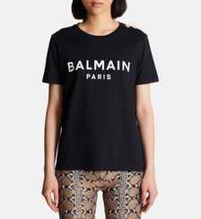 T-shirt imprimé Balmain Paris Balmain