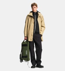 Parka longue imperméable à capuche rétractable GORE-TEX Aigle