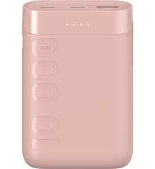 Batterie externe 10000 mAh rose Essentiel B