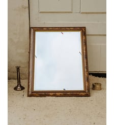 Miroir à motifs en bois Georges N°1496 - Produit chiné Debongout
