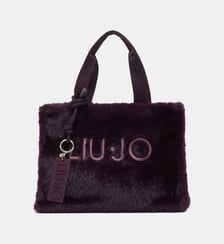 Petit sac fourre-tout en teddy Liu Jo