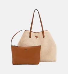 Sac cabas Victtoria fourrure synthétique Guess
