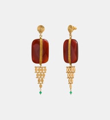 Boucles d'oreilles tiges percées   - Babylone Satellite