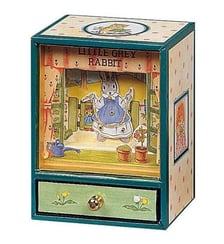 Mini dancing musical Little grey rabbit Trousselier