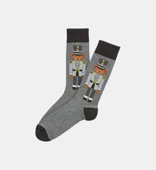 Chaussettes en coton - Teddy Casse-noisette Gris Arthur