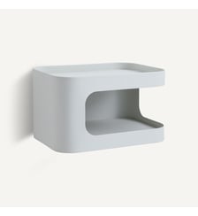 Chevet mural en acier 1 niche AM.PM