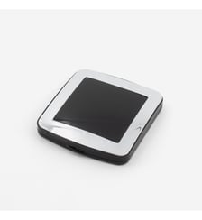 Miroir de poche carré noir et chrome brillant - Pocket Bath Bazaar