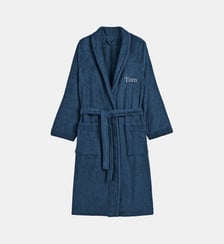 Peignoir éponge col châle personnalisé La Redoute Interieurs