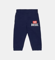 Pantalon en molleton avec logo Diesel Kids