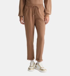 Pantalon cropped beige Liu Jo