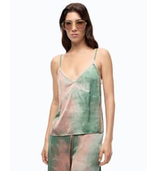 Top en satin aux reflets dégradés Pinko