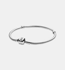Bracelet Maille Serpent Fermoir Barillet Pandora