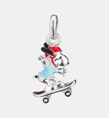 Peanuts™ Charm Snoopy sur skateboard Connect Thomas Sabo