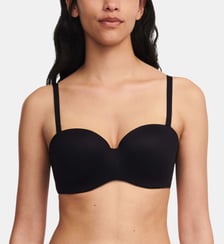 Soutien-gorge bandeau coques bretelles amovibles maille douce Chantelle