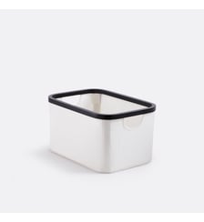 Panier de rangement noir et blanc, taille M La Redoute Interieurs