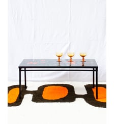 Table basse en céramique Donna N°1640 - Produit chiné Debongout