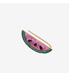 Dessus d'oreille doré solo watermelon - kuchi Caroline Najman