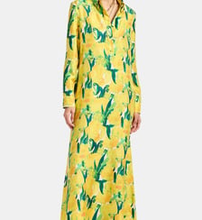 Robe Chemise Swing Zesty Yellow La DoubleJ