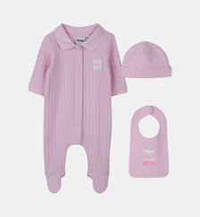 Ensemble pyjama, bavoir et bonnet BOSS Kidswear