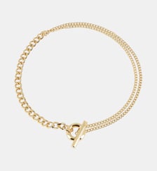 Collier Hevea  en Acier doré Zag Bijoux