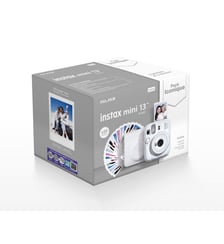 Appareil photo Instantané PACK ICONIQUE INSTAX MINI 13 BLANC Fujifilm