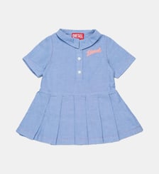 Robe polo avec logo Diesel Kids