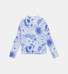 Pull col rond imprimé graphique MELISSA La Petite Etoile