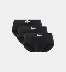 Lot de 3 slips jersey stretch Lacoste