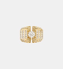 Bague Meaningful Diamants et Or Jaune Statement
