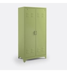 Armoire 2 portes en métal acier La Redoute Interieurs