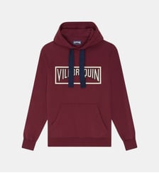 Sweat à capuche en coton uni Vilebrequin