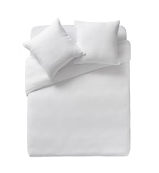 Housse de couette unie en gaze de coton, TENDRESSE Essix