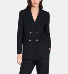 Veste de tailleur en laine Sandro