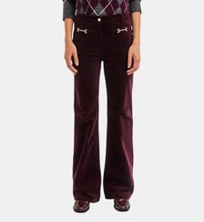 Jean bootcut à mors en velours - ISMA Pablo