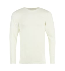 T-shirt en laine et coton à manches longues Eminence