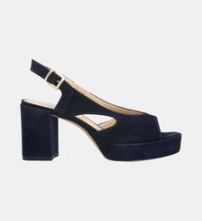 Sling plateau beaubourg - cuir velours Charles Kammer