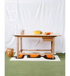 Meuble de métier en pin Fernand N°481 - Produit chiné Debongout