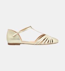 Ballerine salome vallet - cuir lisse Charles Kammer