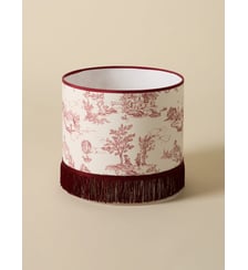 Abat-jour esprit toile de jouy - moyen modèle Cyrillus