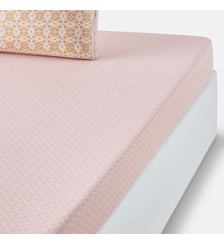 Drap housse imprimé Gardenia La Redoute Interieurs