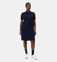 Robe polo slim fit en mini Piqué stretch Lacoste
