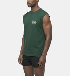 Sweatshirt Sans Manches En Coton Bio "DISCIPLINE" Ron Dorff