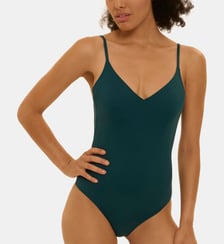 Maillot de bain 1 pièce bonnet mousse sans armature - Emeraude Simone Pérèle
