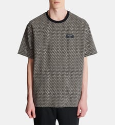 T-shirt en jacquard monogrammé Balmain