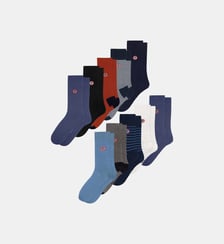 Lot de 10 chaussettes mi-hautes en coton Le Slip Francais
